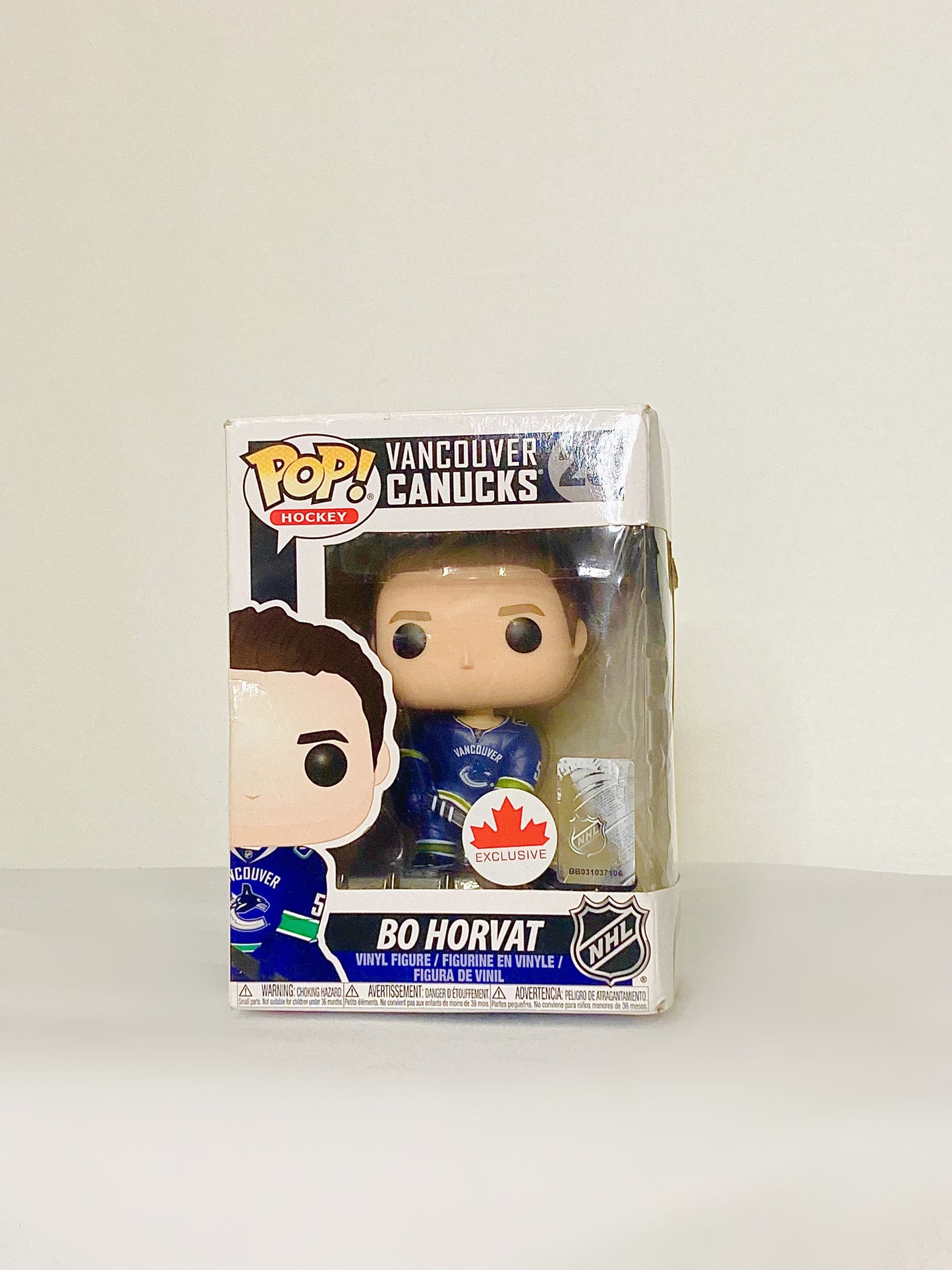 Funko Pop! Hockey NHL Vinyl Figure Bo Horvat #25 Exclusive