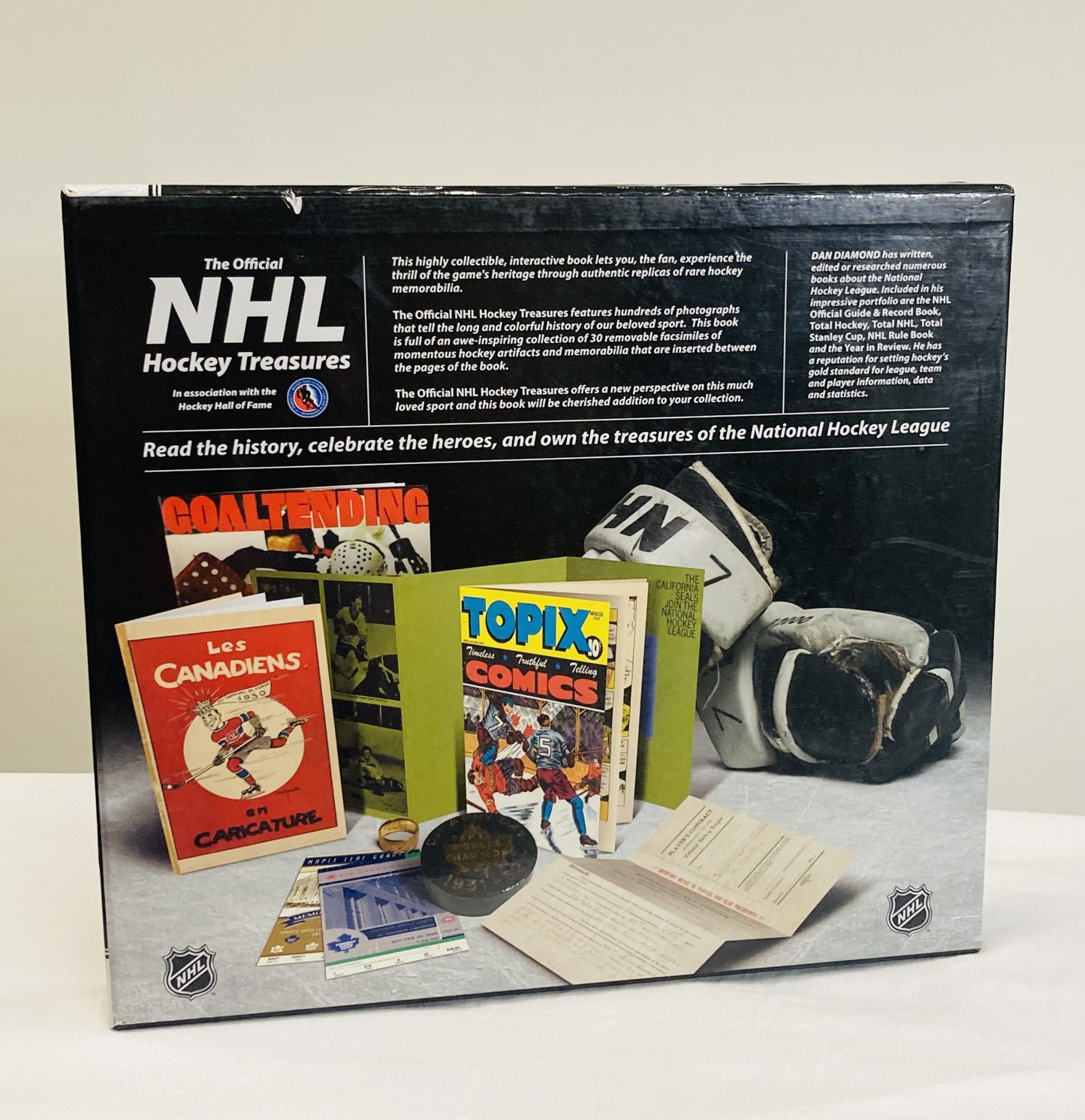 The Official NHL Hockey Treasures Book