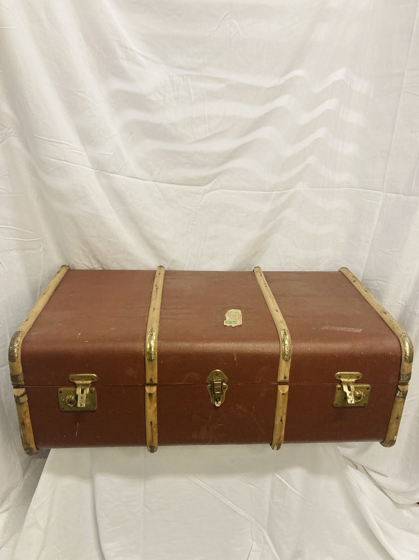 Antique Overseas Steamer Trunk