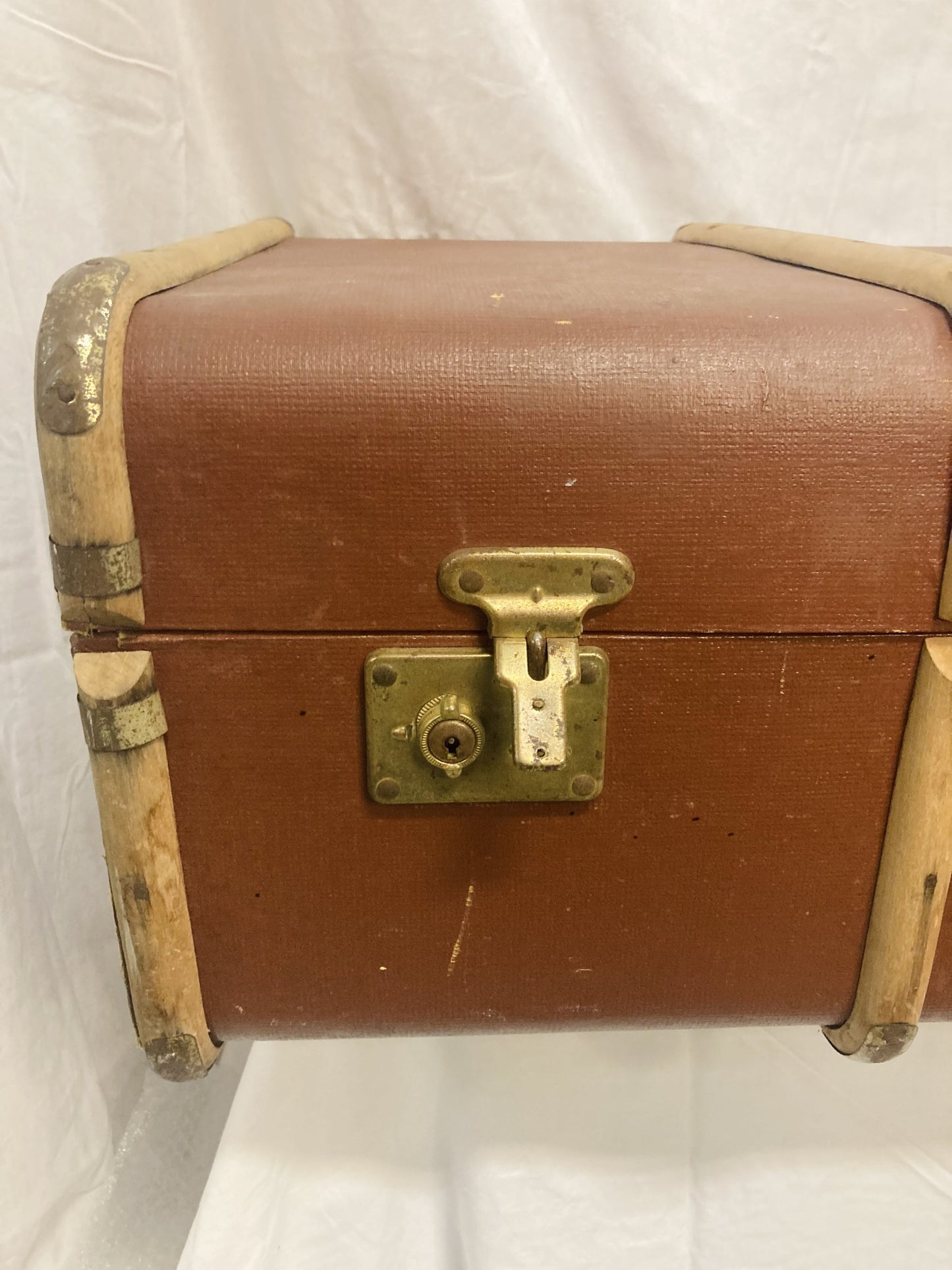 Antique Overseas Steamer Trunk