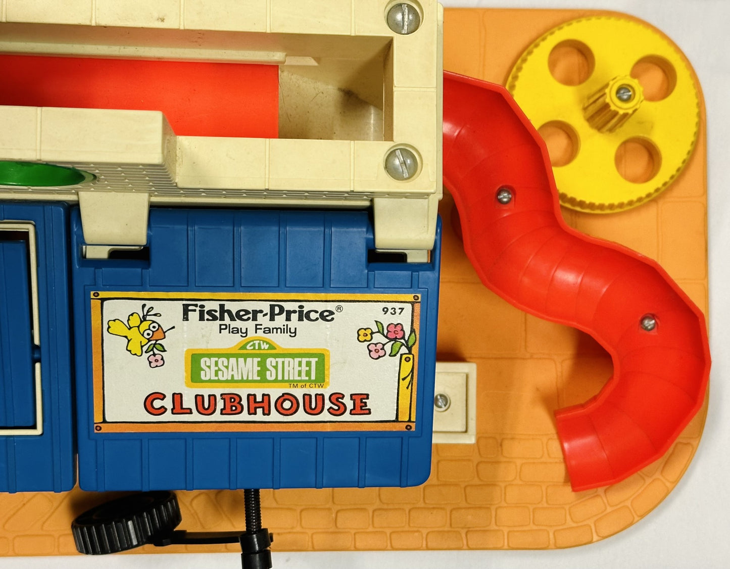 Vintage Fisher Price Sesame Street Club House