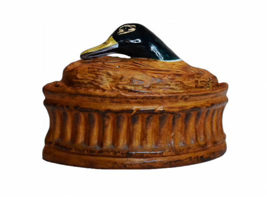 Vintage 1970's Pillivuyt France Mallard Duck Casserole Dish